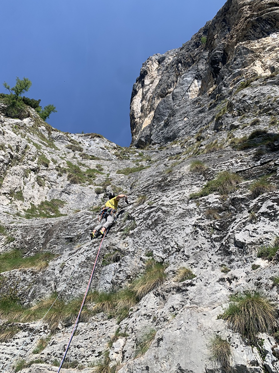 Piccolo Piz de Guda, Marmolada, Dolomites, Federico Dell’Antone, Thomas Gianola