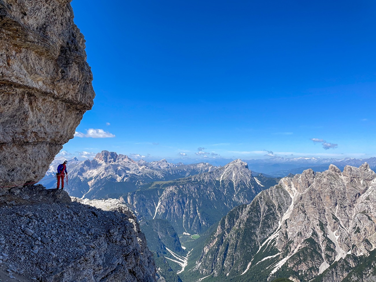 Via Cassin - Ratti, Cima Ovest di Lavaredo, Tre Cime di Lavaredo, Dolomiti