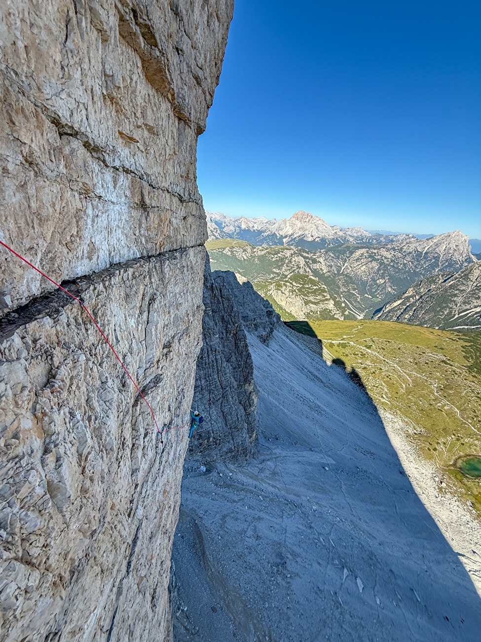 Via Cassin - Ratti, Cima Ovest di Lavaredo, Tre Cime di Lavaredo, Dolomites