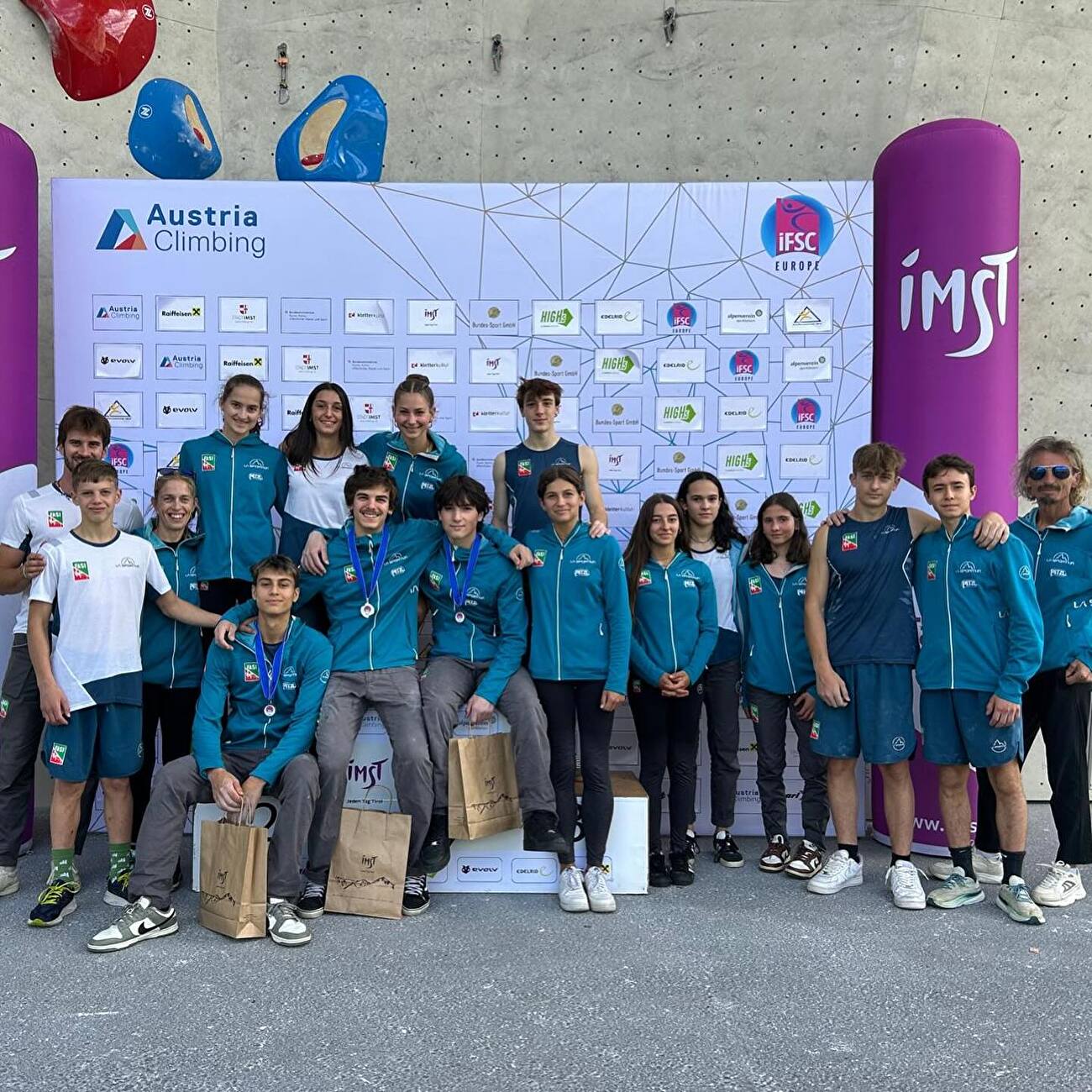 Coppa Europa Giovanile Lead a Imst, Nazionale Italiana Giovanile