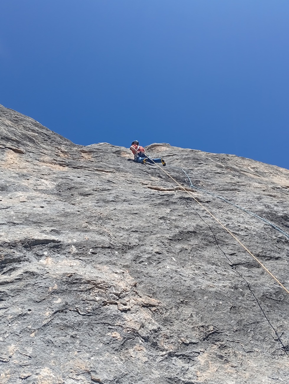 Via Spirit, Cima d'Auta, Marmolada, Dolomiti, Alex Piazzalunga, Rebecca Finch