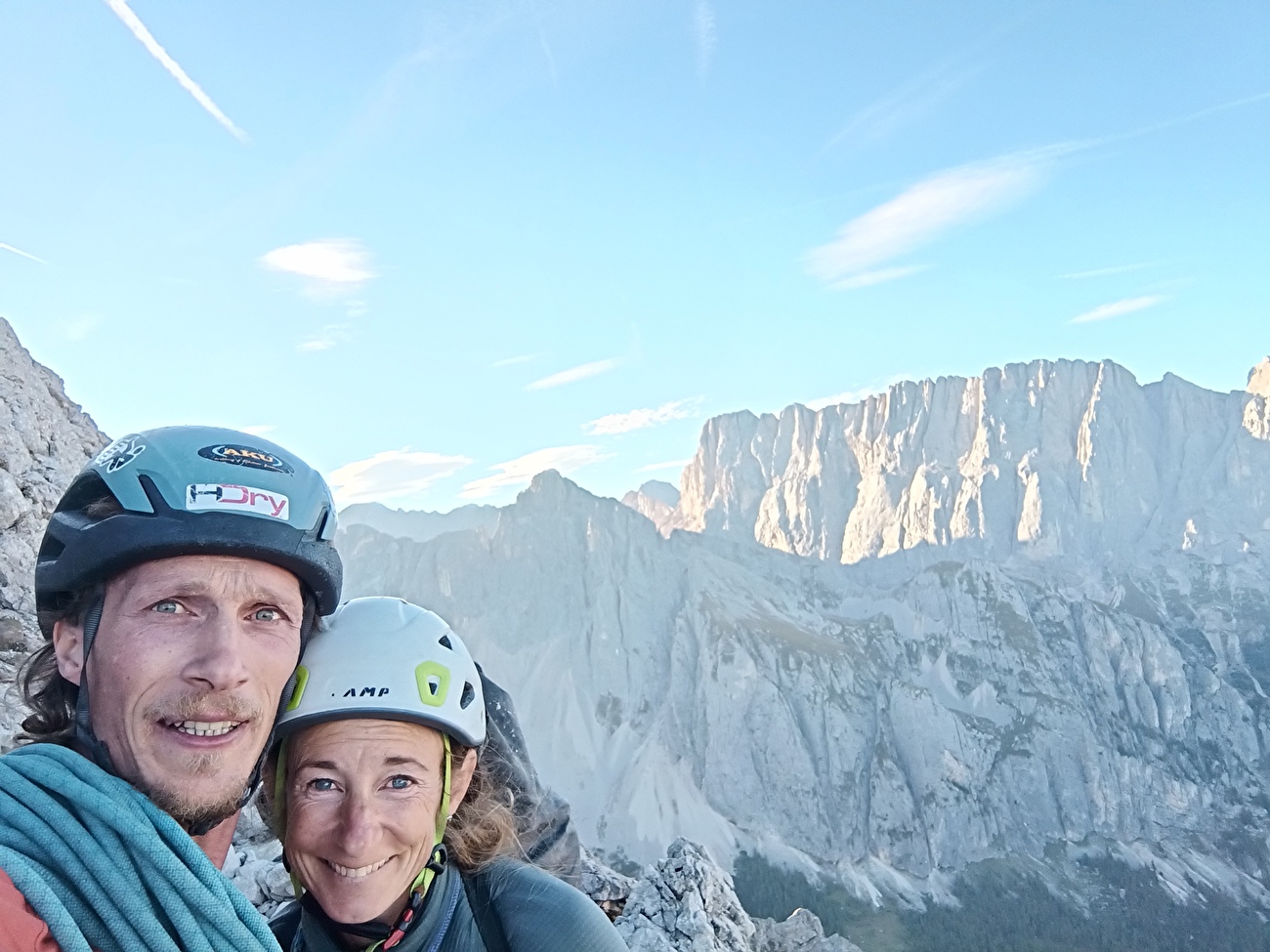 Via Spirit, Cima d'Auta, Marmolada, Dolomiti, Alex Piazzalunga, Rebecca Finch