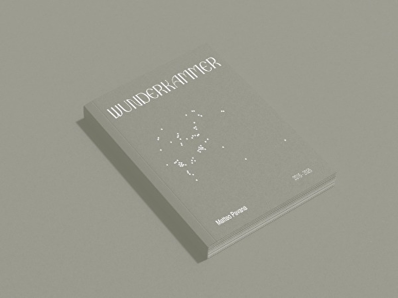 Wunderkammer, il primo libro fotografico di Matteo Pavana
