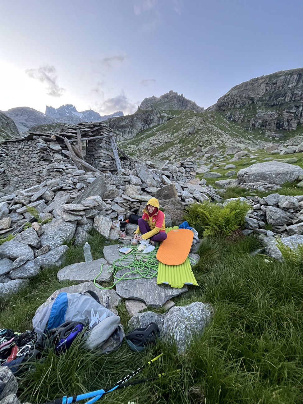 Cresta dei Prosces, Gran Paradiso, Andrea Migliano, Lisa Seffusatti
