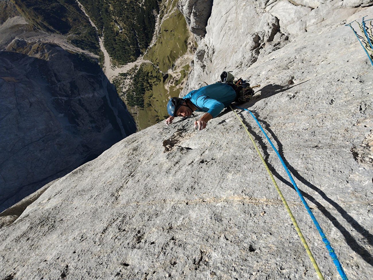 Chiaroveggenza Marmolada, Dolomiti, Nicolò Geremia, Mirco Grasso