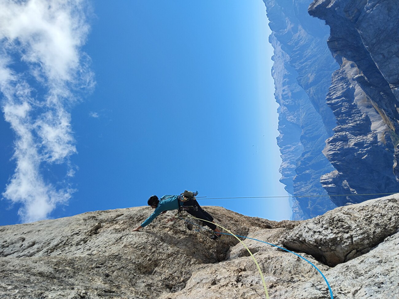Chiaroveggenza Marmolada, Dolomiti, Nicolò Geremia, Mirco Grasso