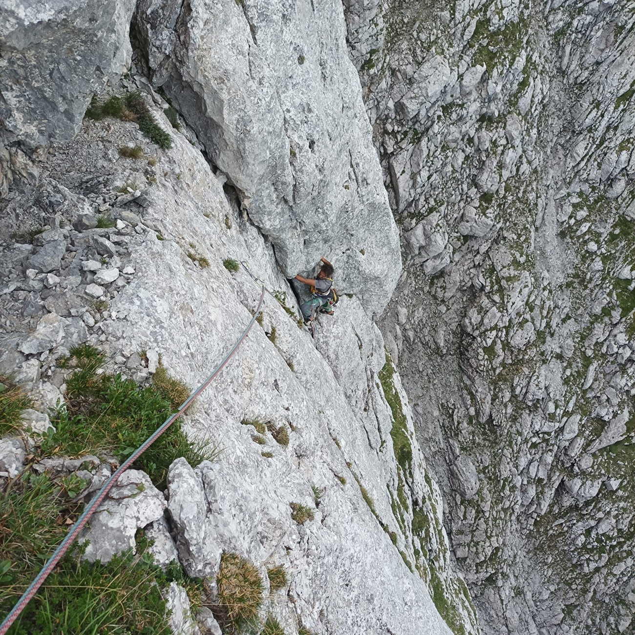 Cima di Val Torta, Agner, Dolomites, Ivo Ferrari, Fabio Valseschini