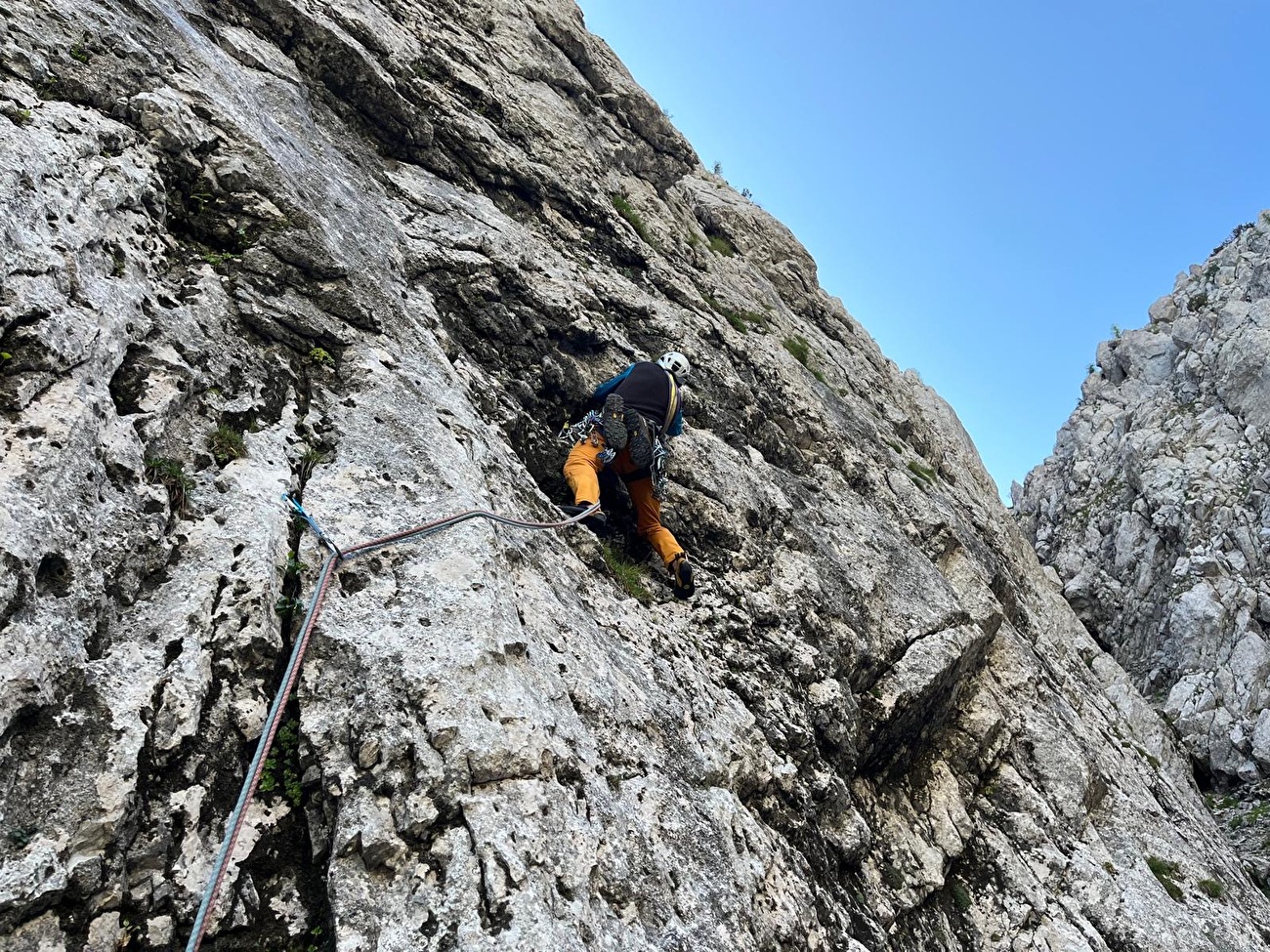 Cima di Val Torta, Agner, Dolomites, Ivo Ferrari, Fabio Valseschini
