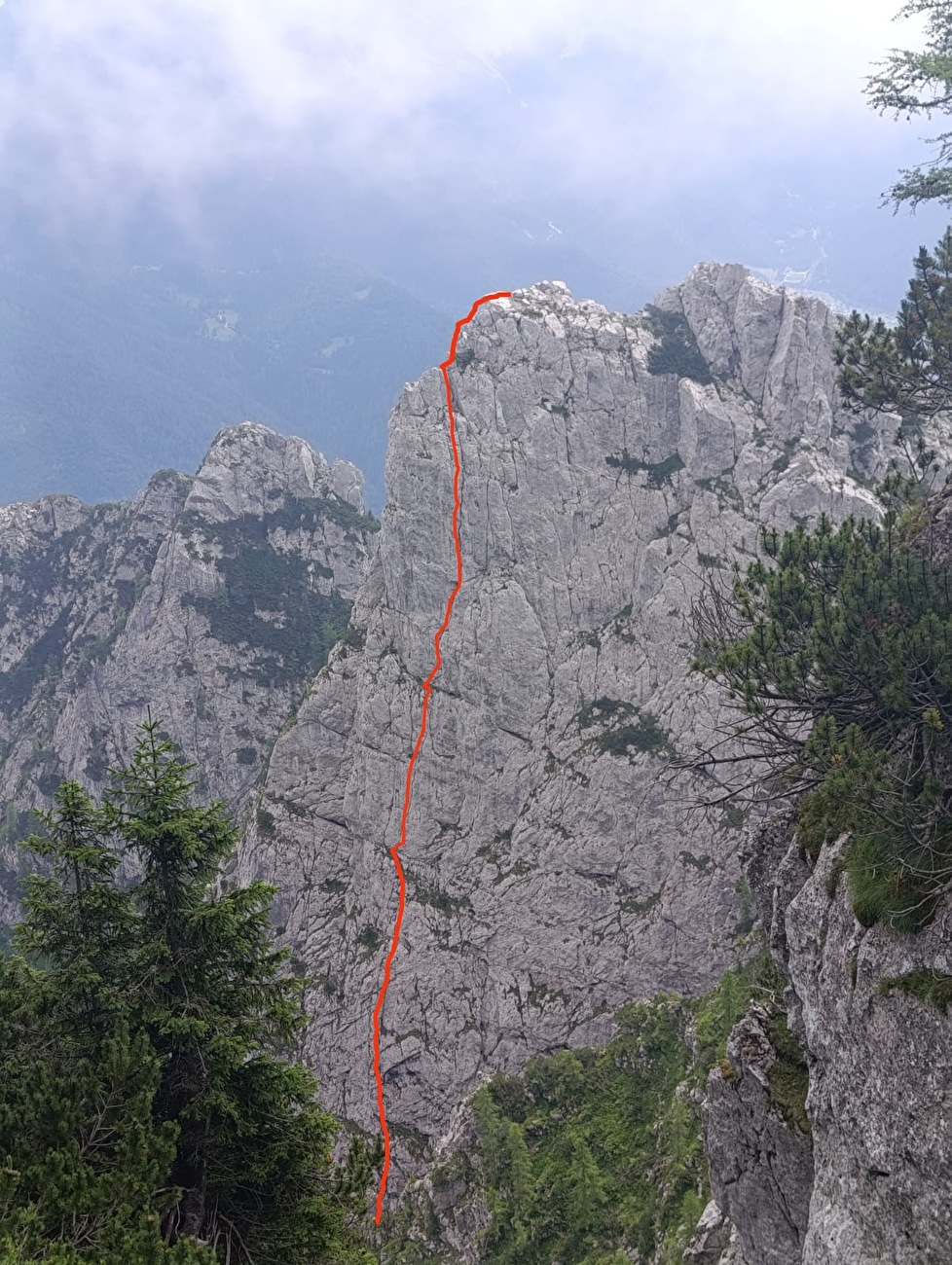 Cima di Val Torta, Agner, Dolomites, Ivo Ferrari, Fabio Valseschini