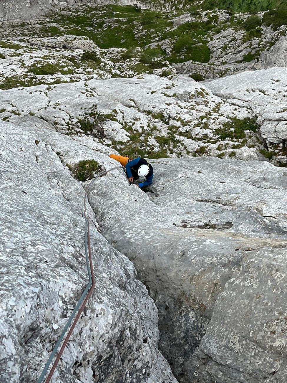 Cima di Val Torta, Agner, Dolomites, Ivo Ferrari, Fabio Valseschini