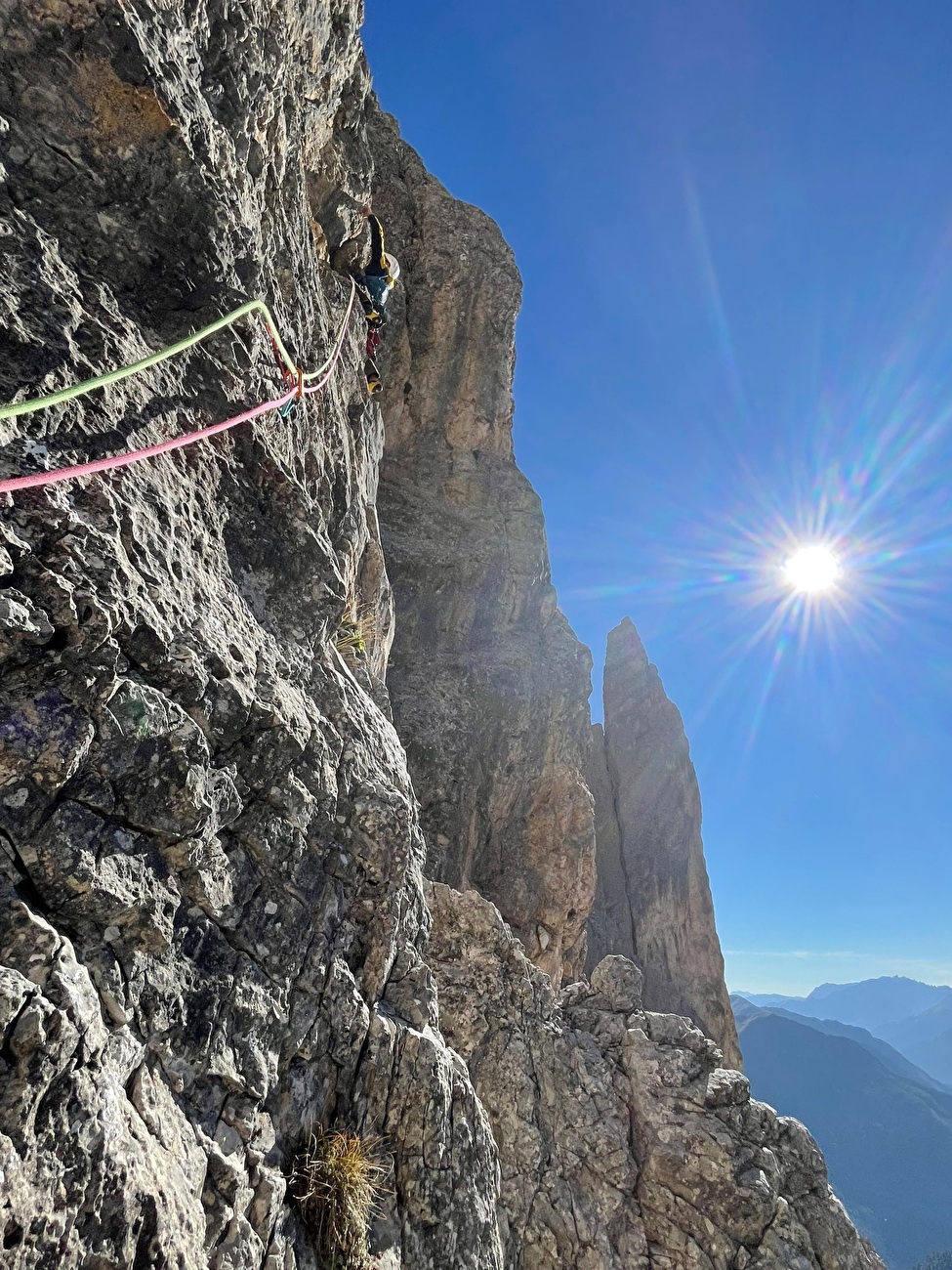 Sass De Moles, Sass Pordoi, Dolomiti, Jacopo Biserni, Riccardo Brussa