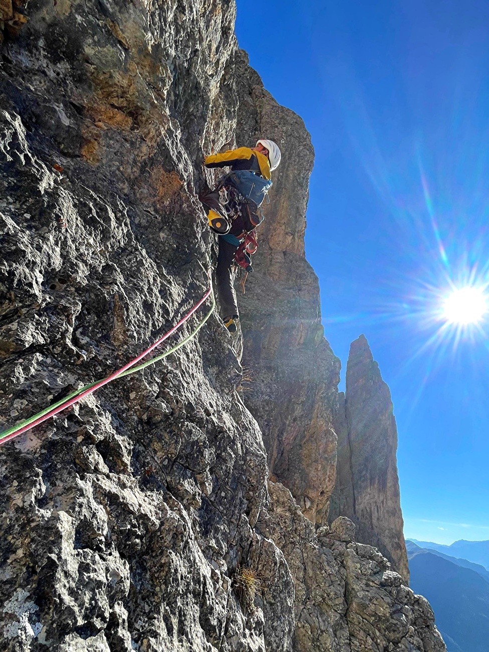 Sass De Moles, Sass Pordoi, Dolomiti, Jacopo Biserni, Riccardo Brussa