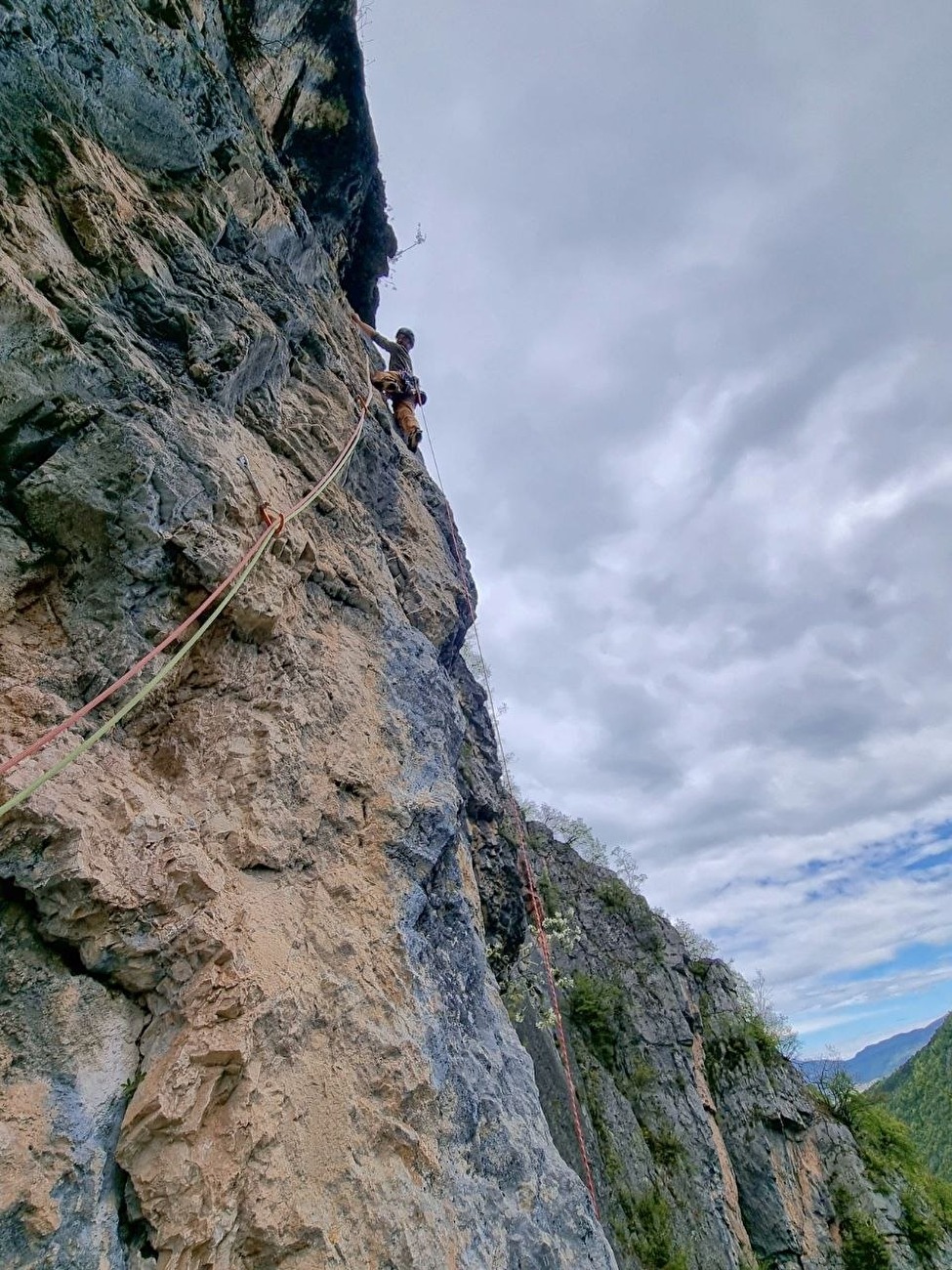 Parete del Lavel, Val di Tovel, Brenta Dolomites, Daniele Borghesi, Martino Rizzi