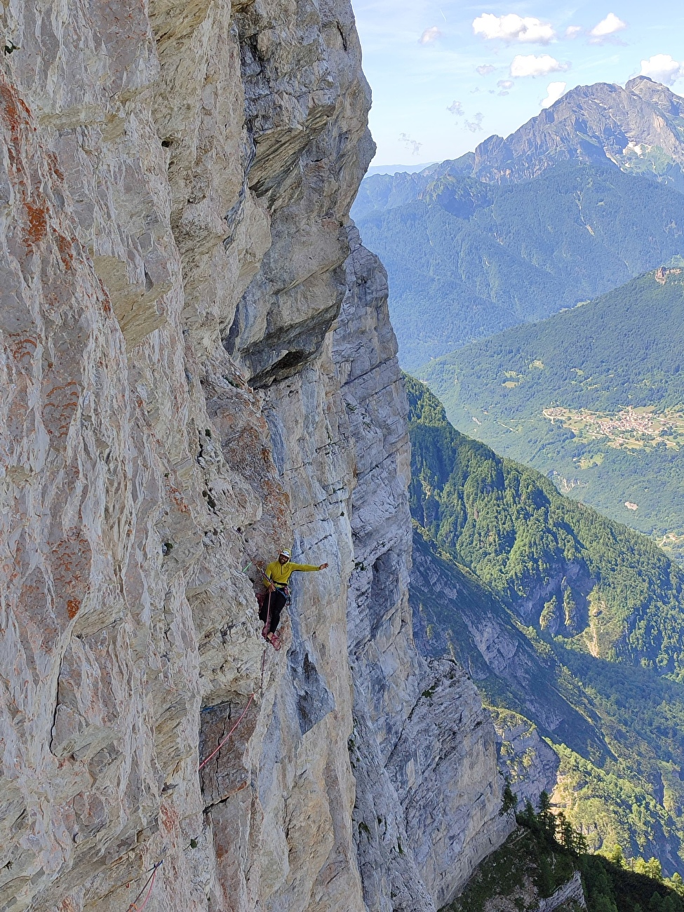In direzione ostinata e contraria, la Palazza, Friulan Dolomites