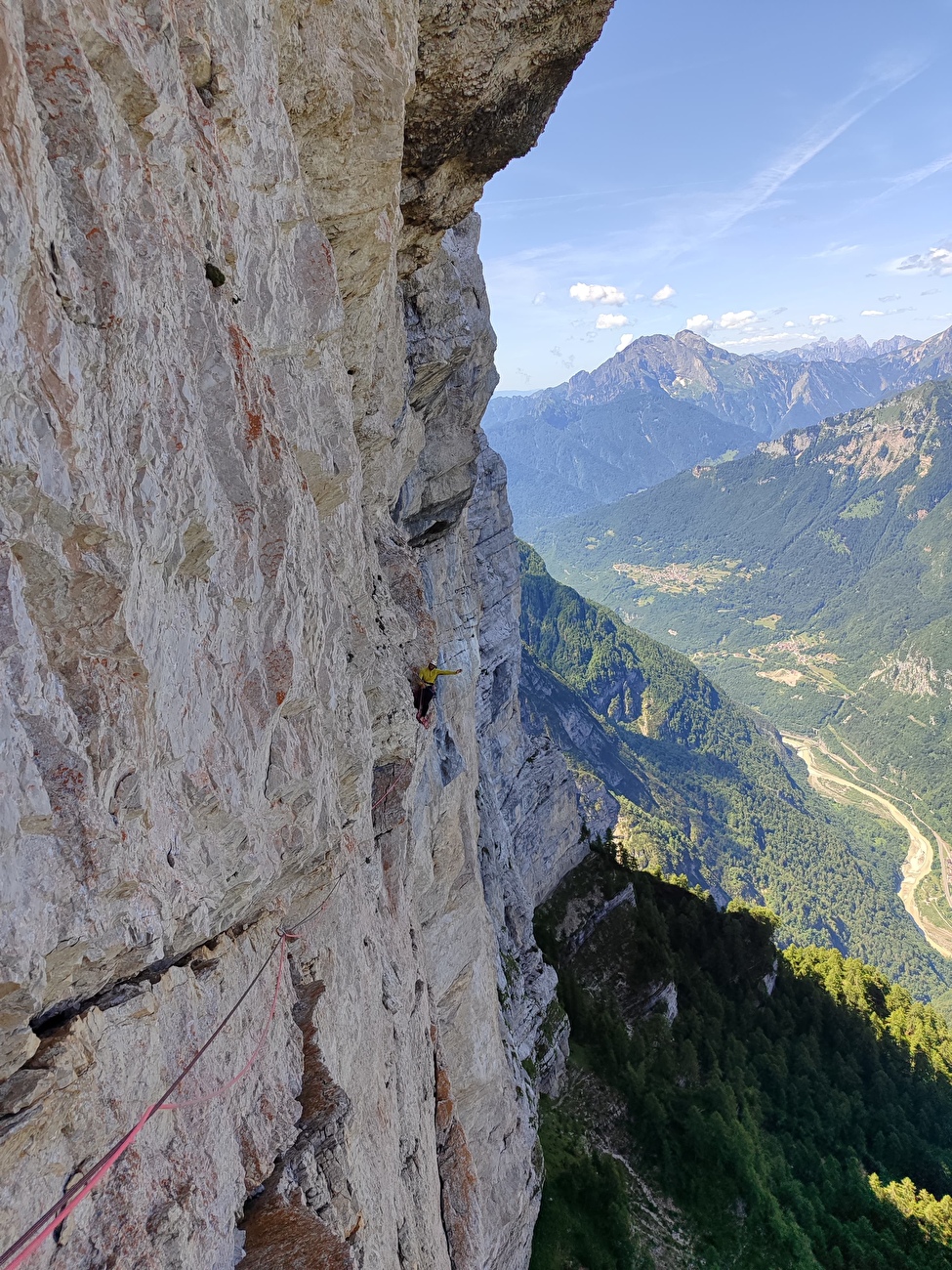 In direzione ostinata e contraria, la Palazza, Friulan Dolomites