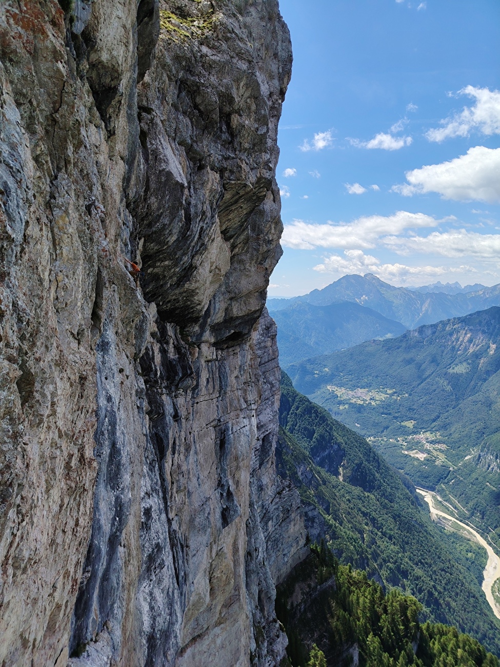 In direzione ostinata e contraria, la Palazza, Friulan Dolomites