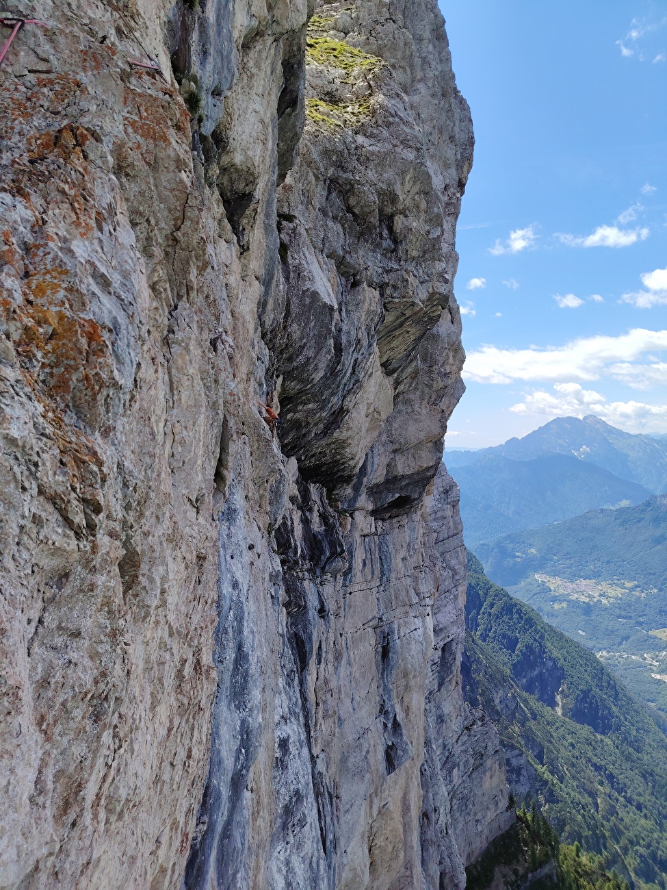 In direzione ostinata e contraria, la Palazza, Friulan Dolomites