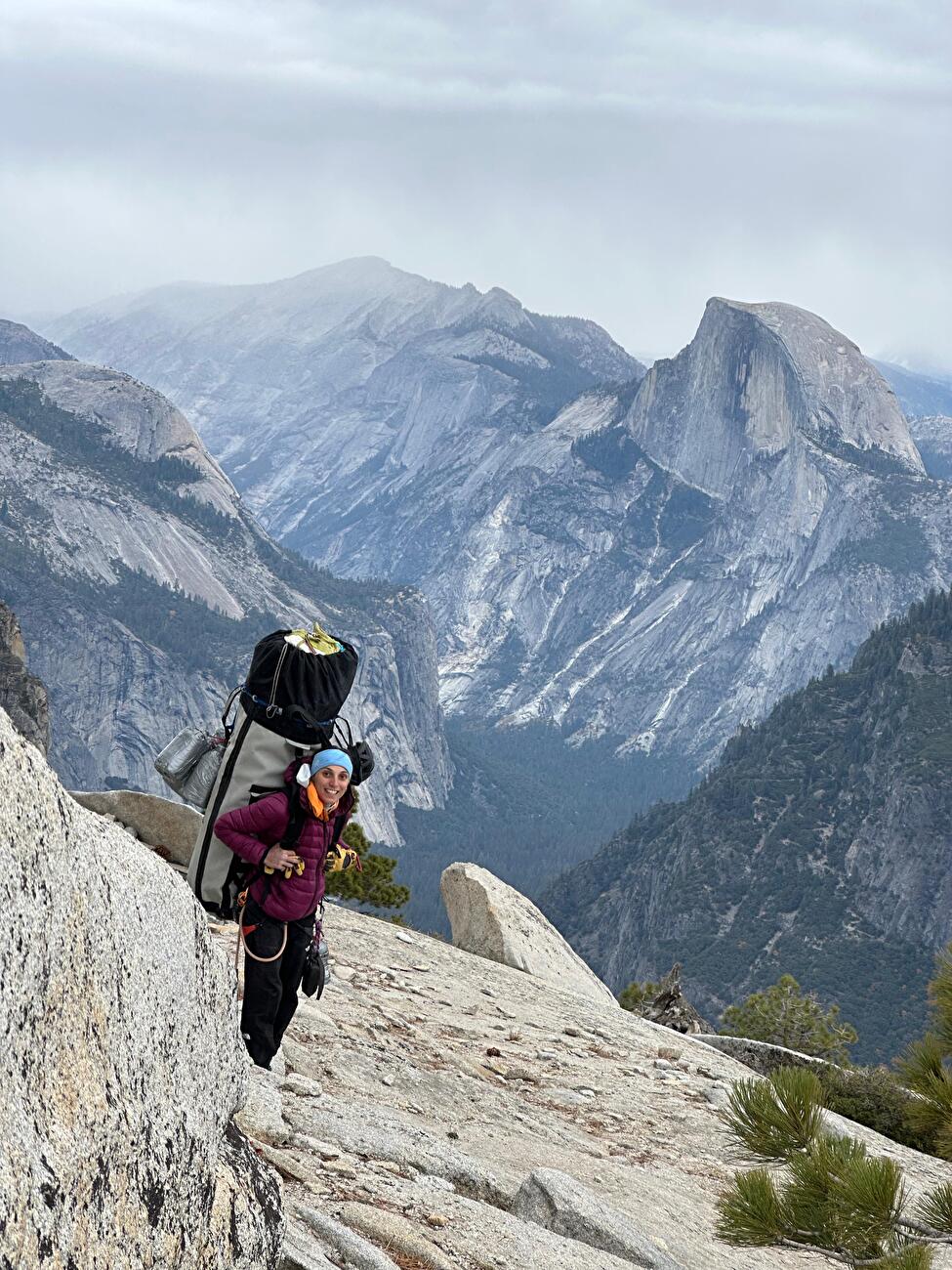El Capitan, Yosemite, Camilla Moroni, Pietro Vidi