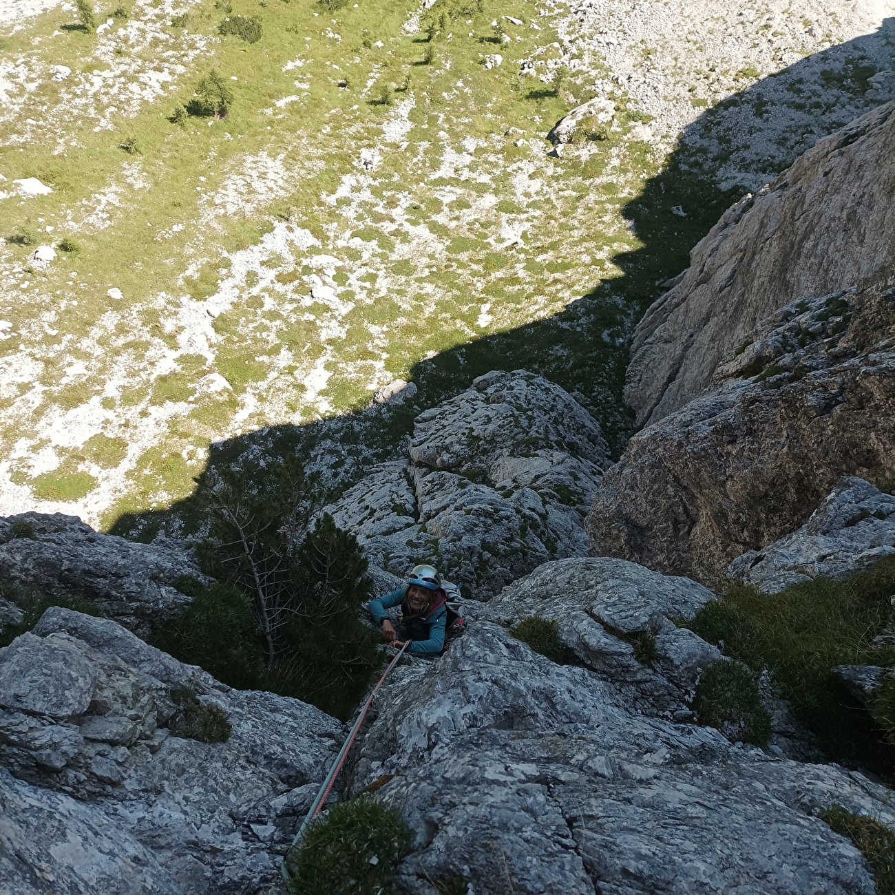 Secondo Torrione delle Ziolere, Civetta, Dolomiti, Ivo Ferrari, Valeria De Simone