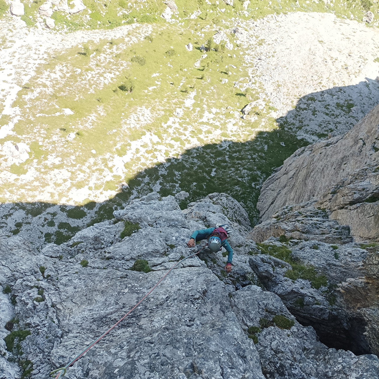 Secondo Torrione delle Ziolere, Civetta, Dolomiti, Ivo Ferrari, Valeria De Simone