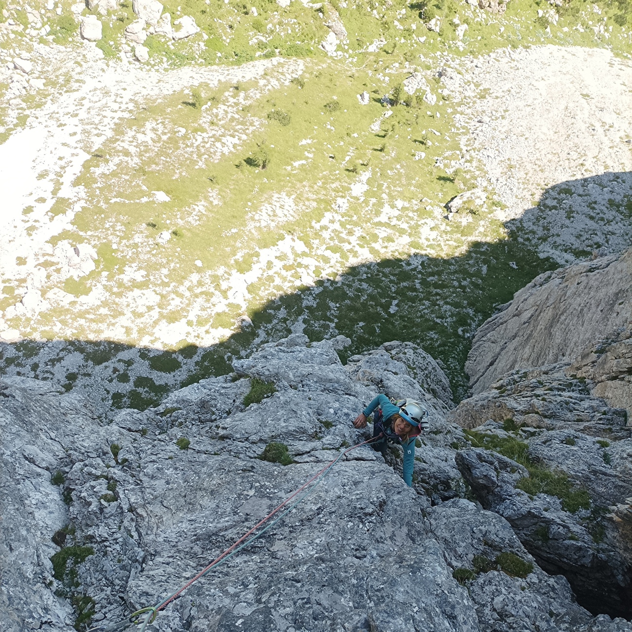 Secondo Torrione delle Ziolere, Civetta, Dolomiti, Ivo Ferrari, Valeria De Simone