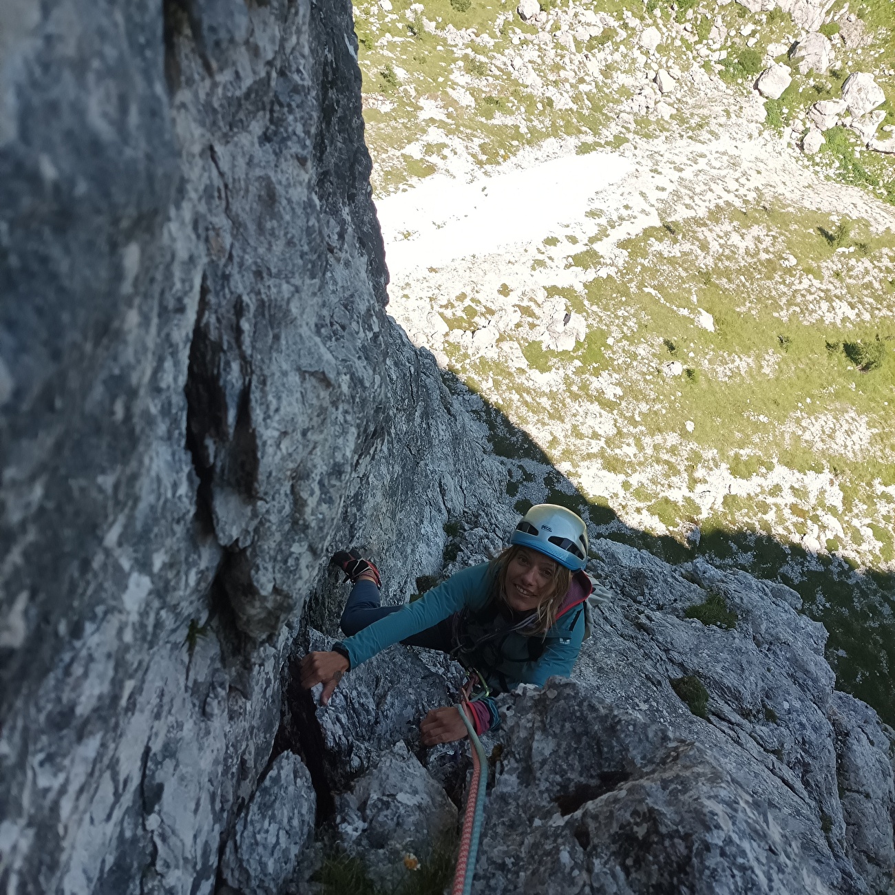 Secondo Torrione delle Ziolere, Civetta, Dolomiti, Ivo Ferrari, Valeria De Simone