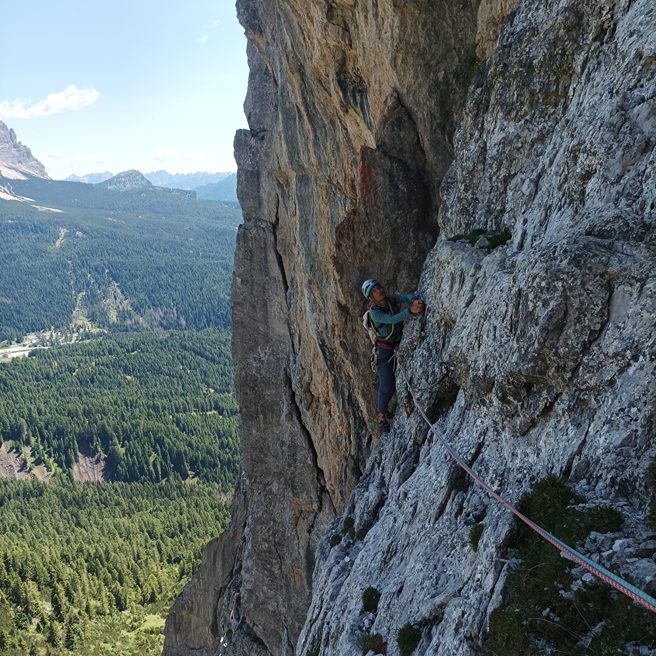 Secondo Torrione delle Ziolere, Civetta, Dolomiti, Ivo Ferrari, Valeria De Simone