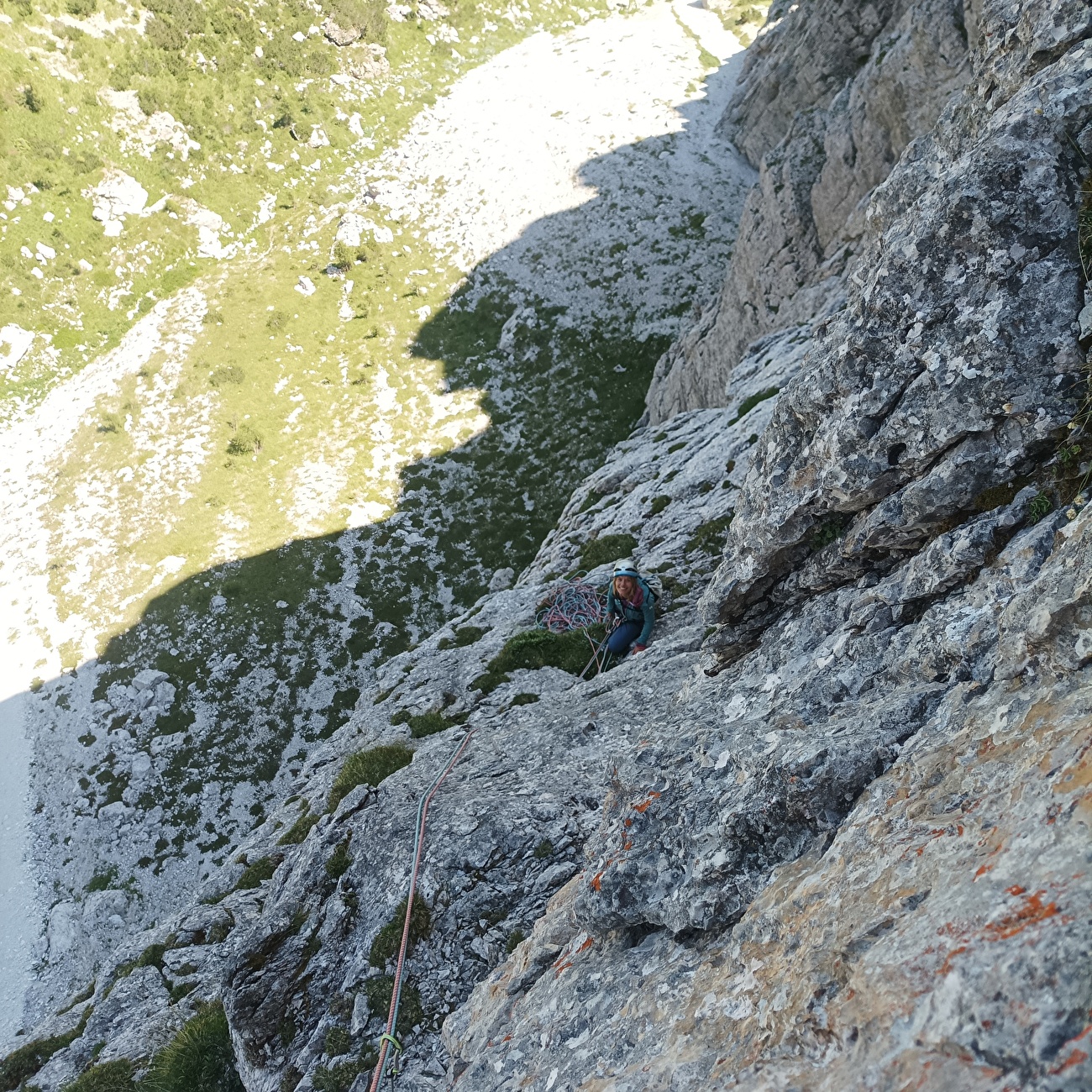 Secondo Torrione delle Ziolere, Civetta, Dolomiti, Ivo Ferrari, Valeria De Simone