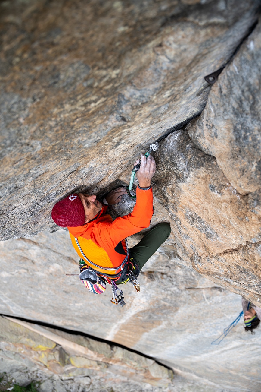Mongolfiera, Val di Mello, Alpi della Bernina, Masino - Bergaglia, Alessandro Leoni, Simone Pedeferri