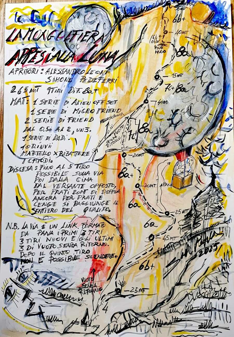 Mongolfiera, Val di Mello, Alpi della Bernina, Masino - Bergaglia, Alessandro Leoni, Simone Pedeferri