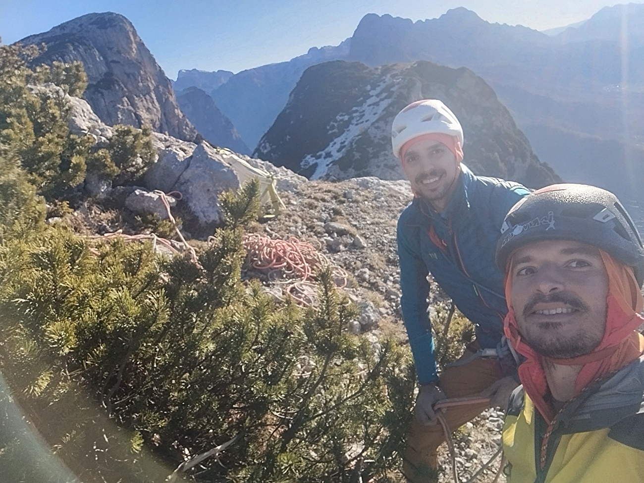 Corno del Framont, Moiazza, Dolomiti, Nicholas Farenzena, Gabriele Walicki