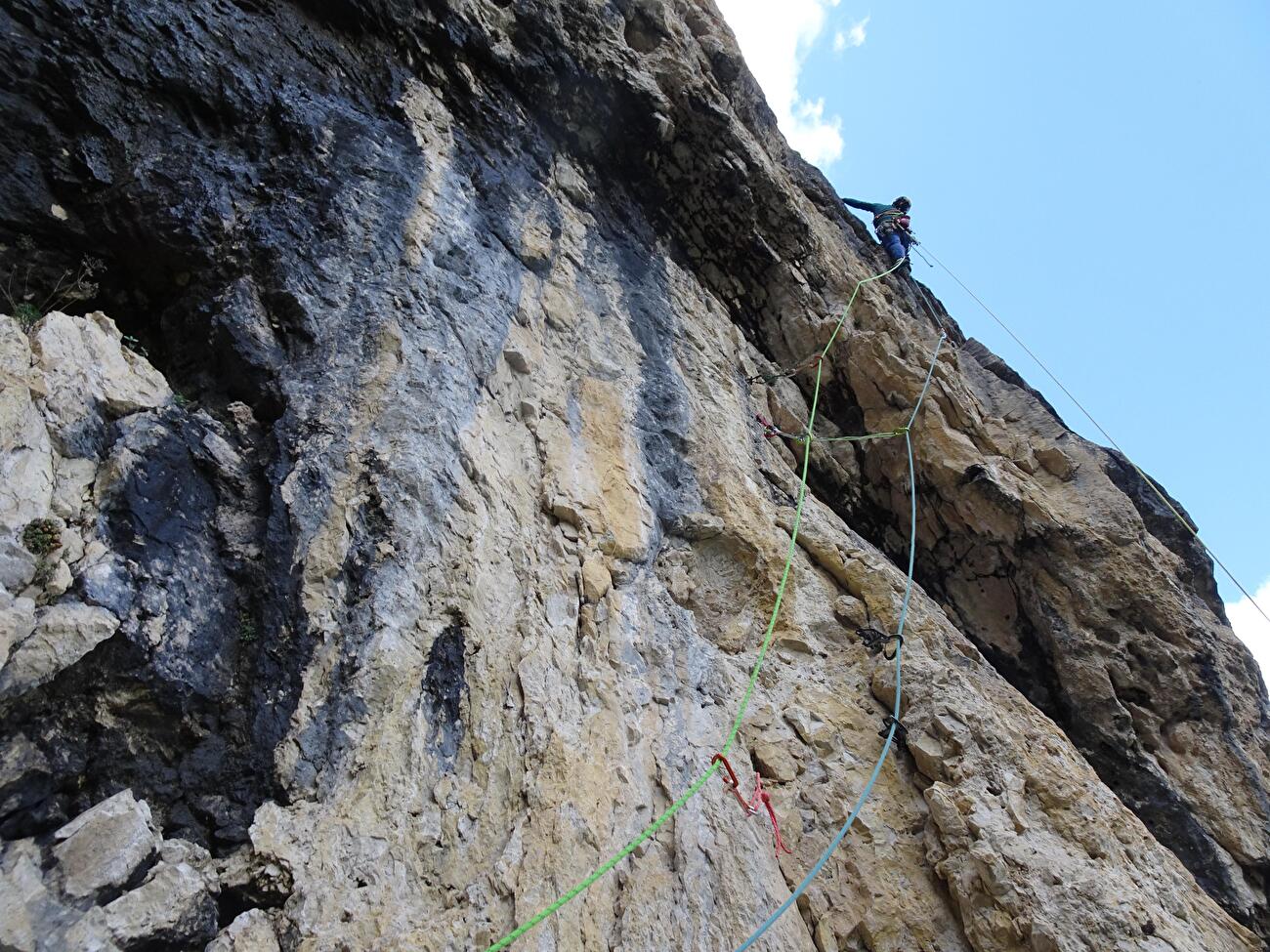 Crepe di Falconera, Monte Coldai Nord, Civetta, Dolomiti, Thomas Gianola, Lorenzo Toscani