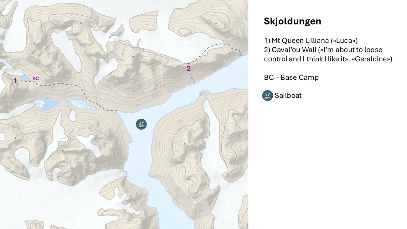 Eight German climbers have first ascented eight new routes in Graah Fjord and Skjoldungen Fjord, Greenland