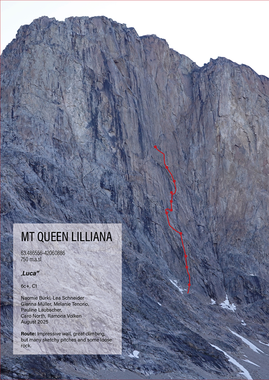 Eight German climbers have first ascented eight new routes in Graah Fjord and Skjoldungen Fjord, Greenland