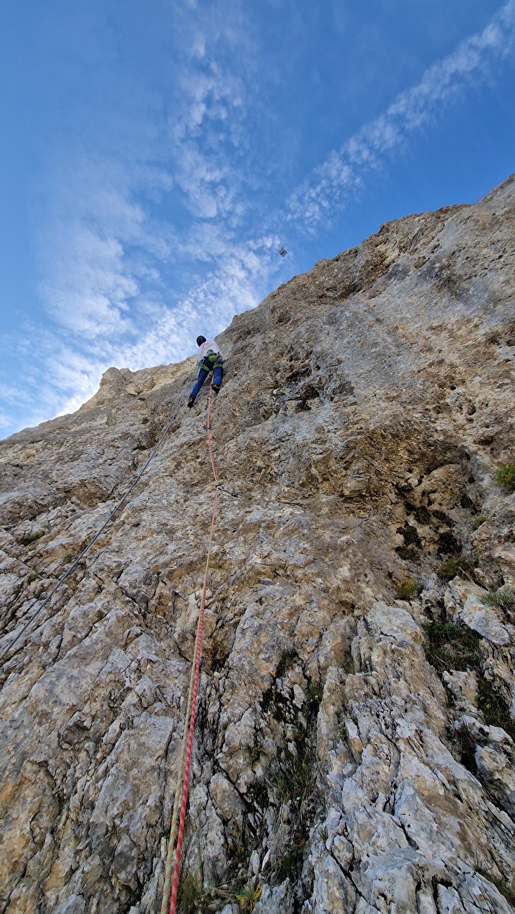 Scoglio della Sassetelli, Monti Reatini, Appennino Centrale, Pino Calandrella, Ginevra Calandrella
