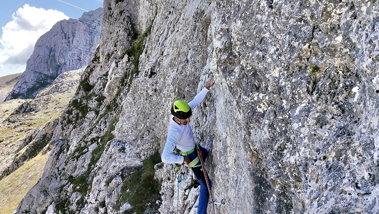 Scoglio della Sassetelli, Monti Reatini, Appennino Centrale, Pino Calandrella, Ginevra Calandrella