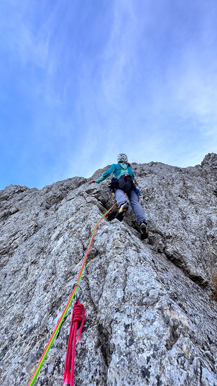 Scoglio della Sassetelli, Monti Reatini, Appennino Centrale, Pino Calandrella, Ginevra Calandrella