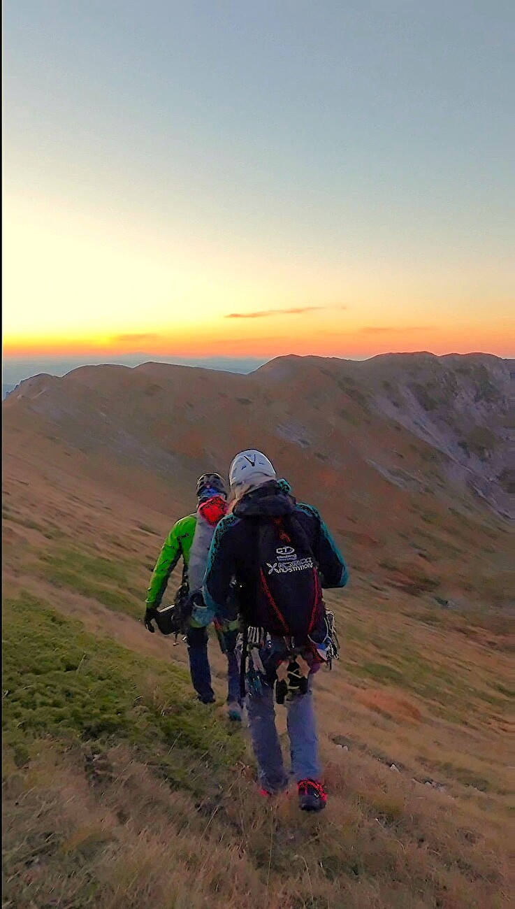 Scoglio della Sassetelli, Monti Reatini, Appennino Centrale, Pino Calandrella, Ginevra Calandrella