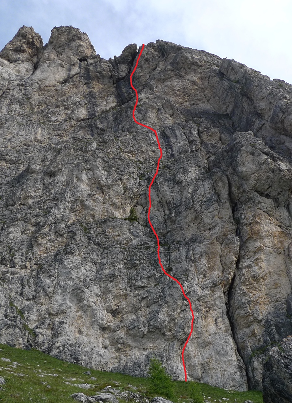 Castello del Settsass, Dolomiti, Michal Coubal, Anna Coubalová