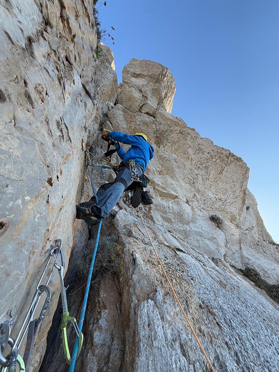 Avancorpo di Pizzo della Sella, Monte Gallo, Sicilian Apennines, Gabriele Cavallo, Massimo Flaccavento, David Gallo