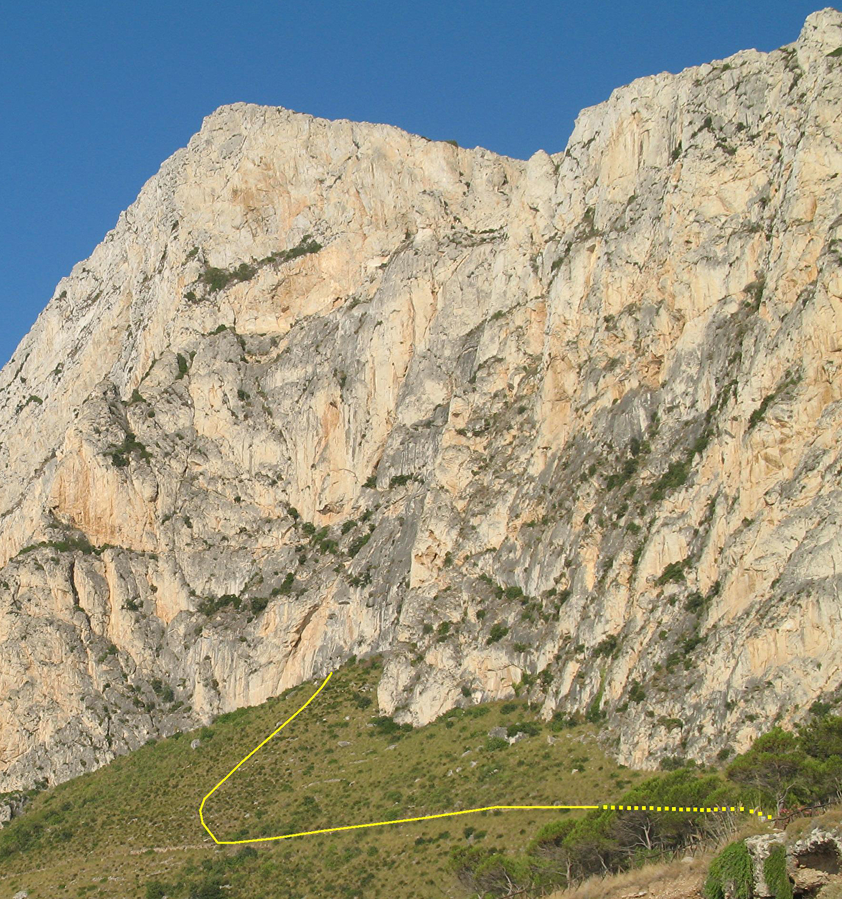 Avancorpo di Pizzo della Sella, Monte Gallo, Sicilian Apennines, Gabriele Cavallo, Massimo Flaccavento, David Gallo