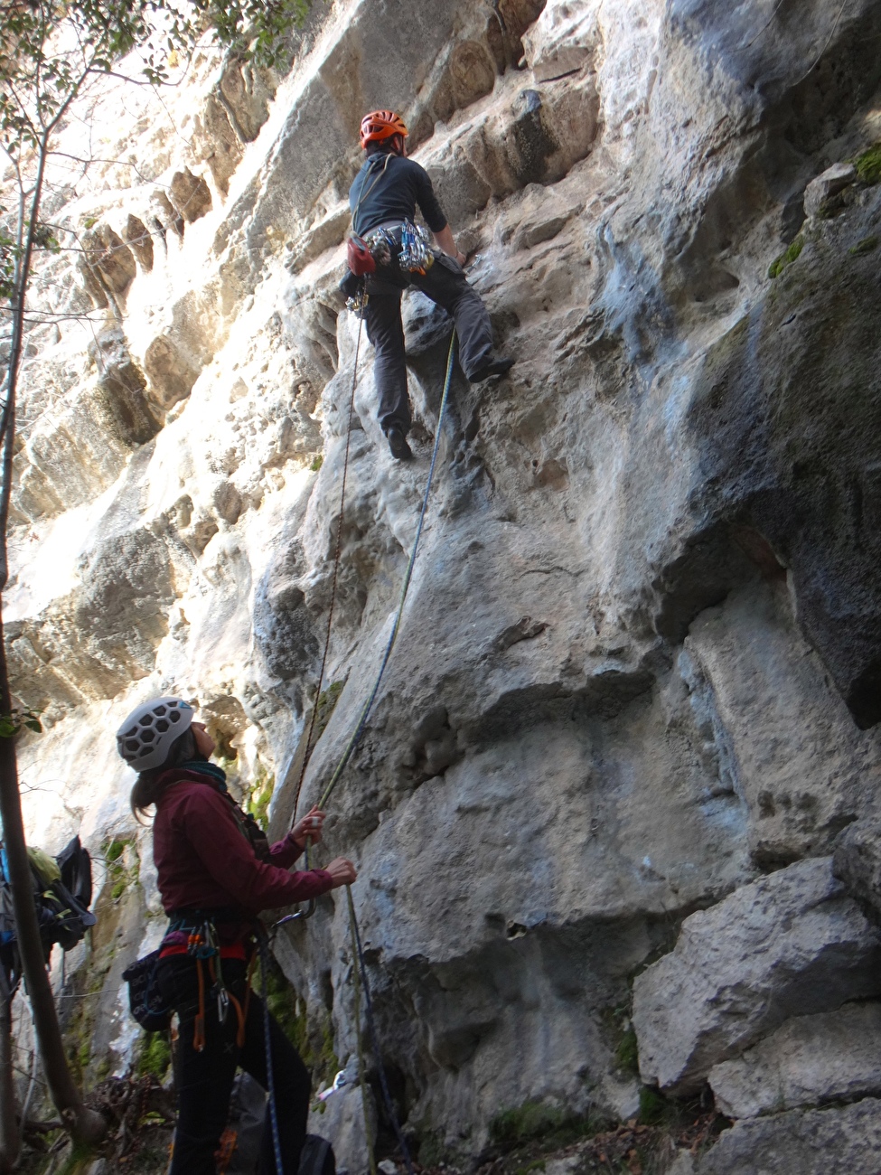 Monte Cimo, Sass de Mesdì, Val Adige, Brentino, Beniamino Giori, Cristina Oldrati, Matteo Rivadossi
