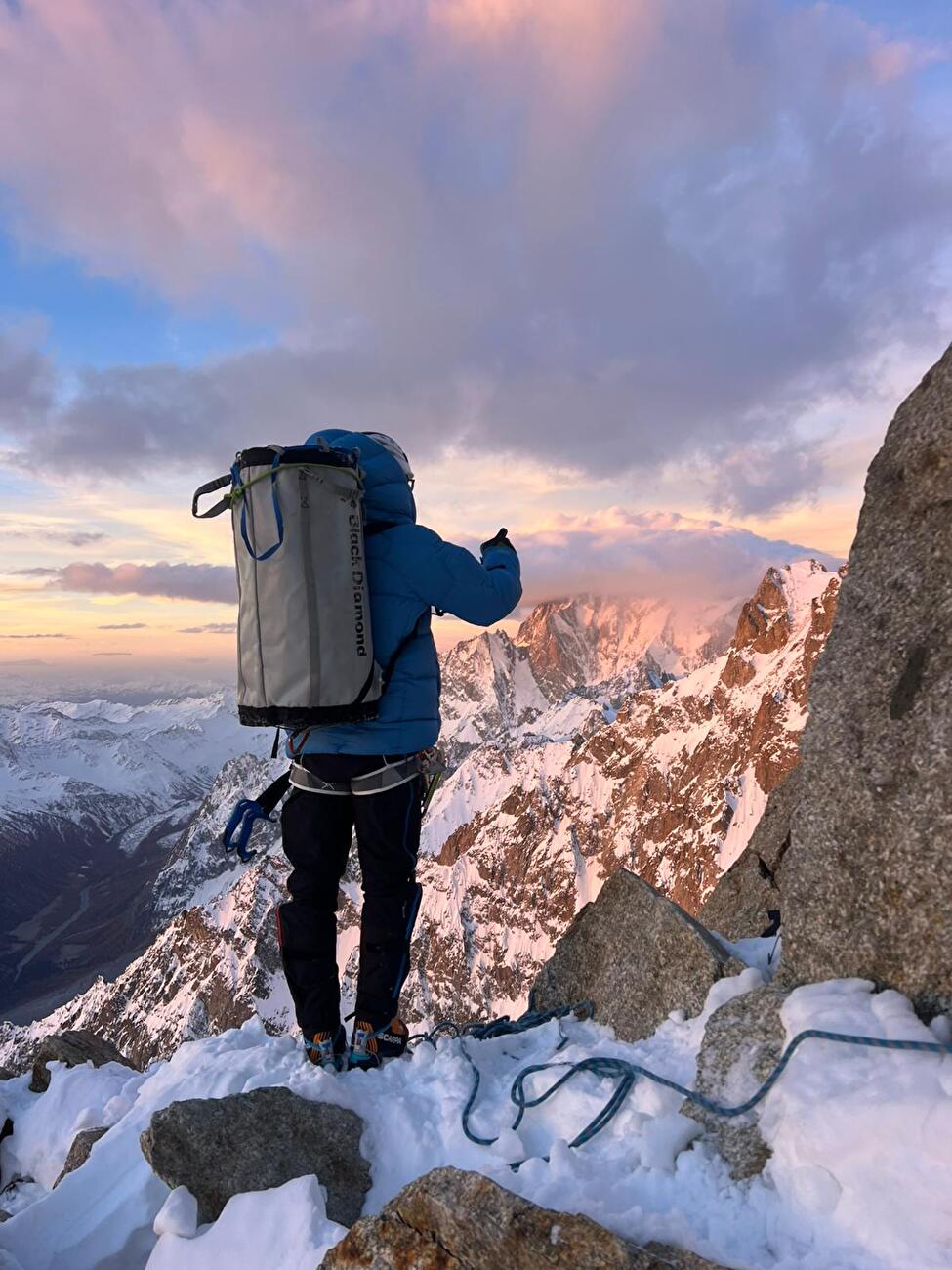 Grandes Jorasses Directe de l'Amitié