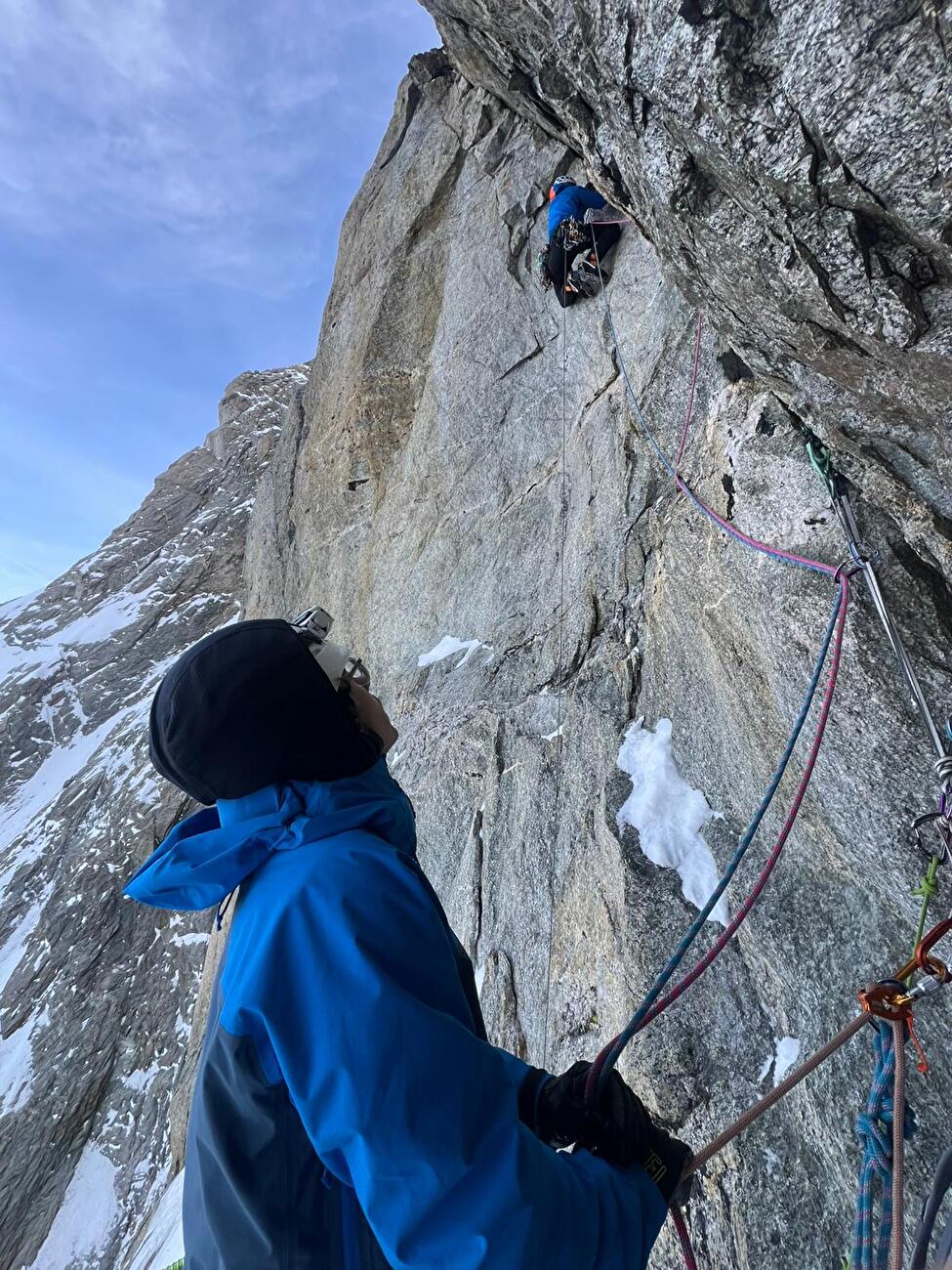 Grandes Jorasses Directe de l'Amitié