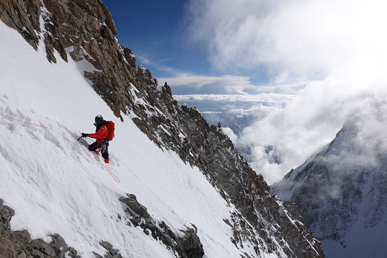West Ridge of Gasherbrum III, Karakorum, Pakistan, Tom Livingstone, Aleš Česen