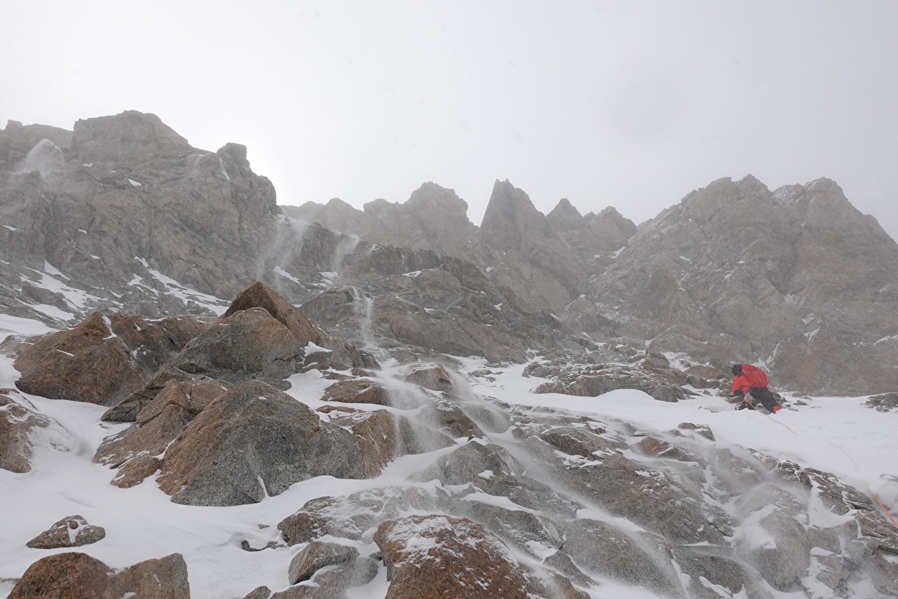 West Ridge of Gasherbrum III, Karakorum, Pakistan, Tom Livingstone, Aleš Česen