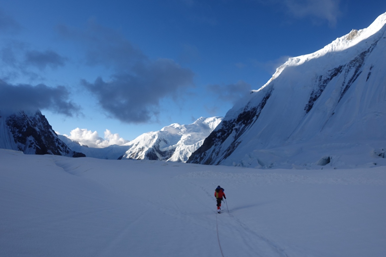 West Ridge of Gasherbrum III, Karakorum, Pakistan, Tom Livingstone, Aleš Česen