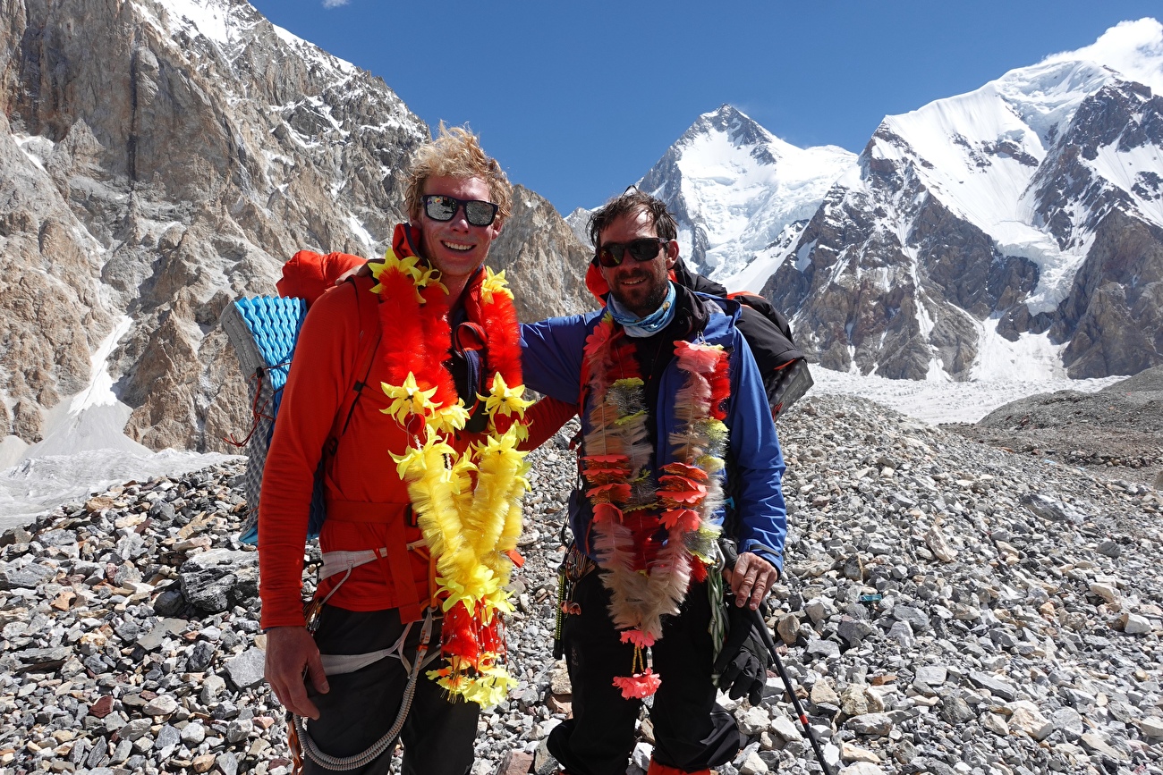 West Ridge of Gasherbrum III, Karakorum, Pakistan, Tom Livingstone, Aleš Česen