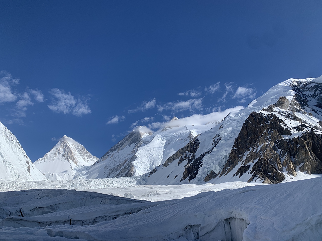 West Ridge of Gasherbrum III, Karakorum, Pakistan, Tom Livingstone, Aleš Česen