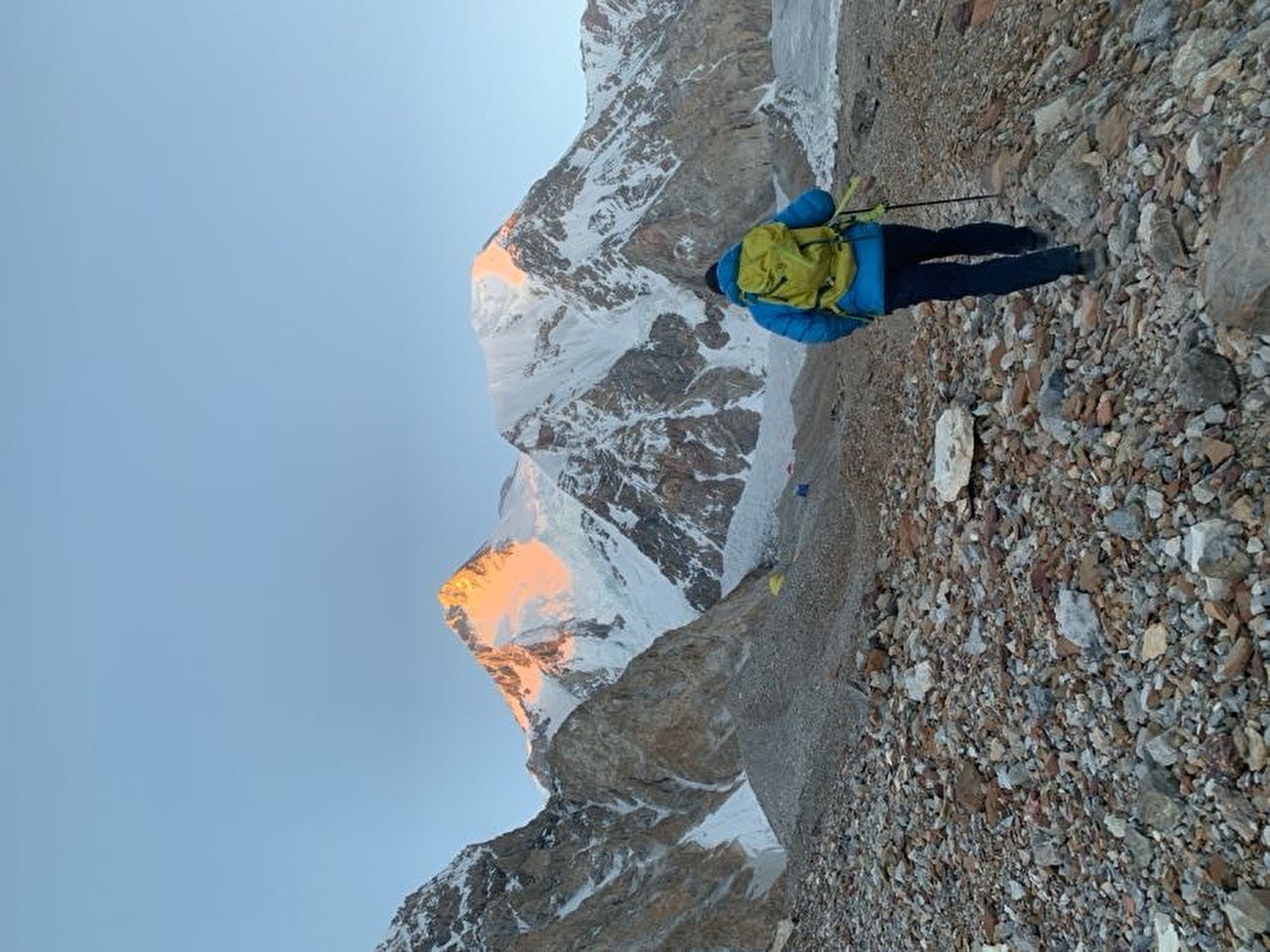 West Ridge of Gasherbrum III, Karakorum, Pakistan, Tom Livingstone, Aleš Česen